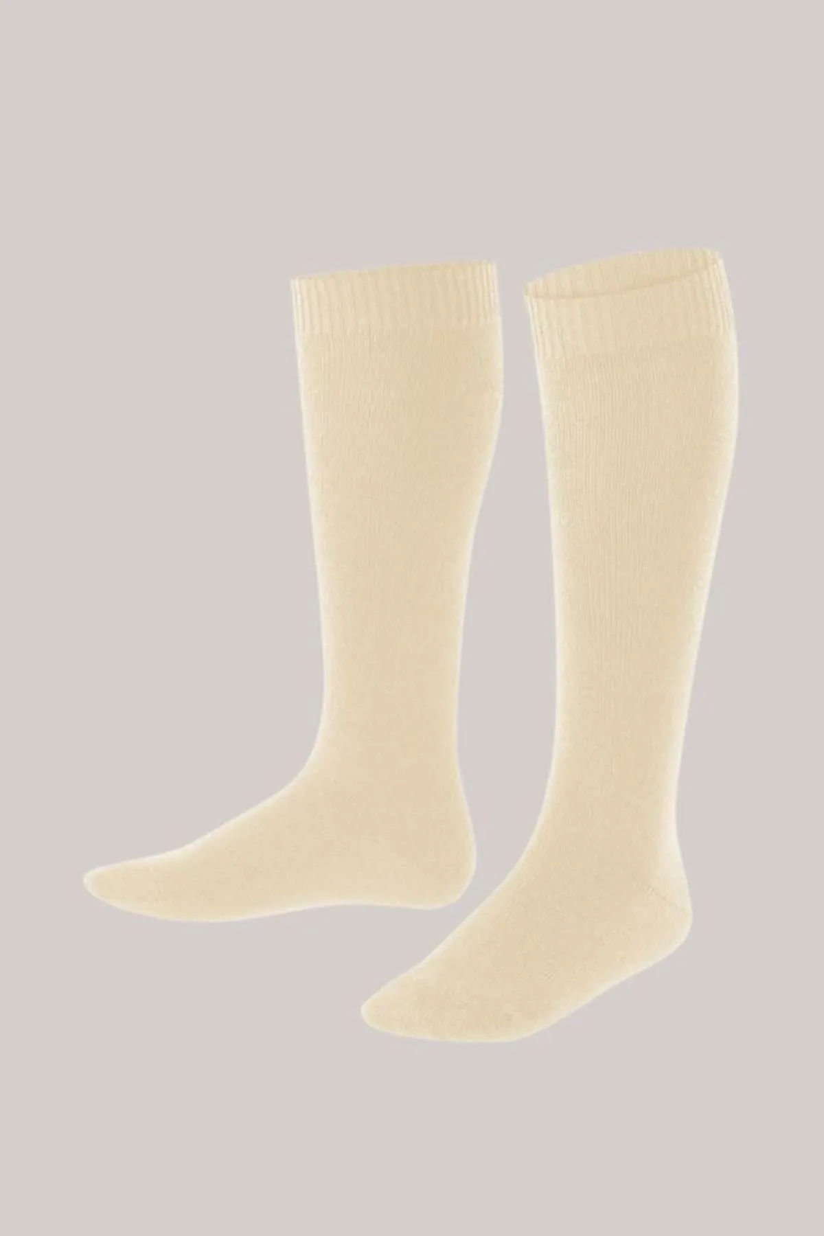 Falke Knee Length Socks - Cream