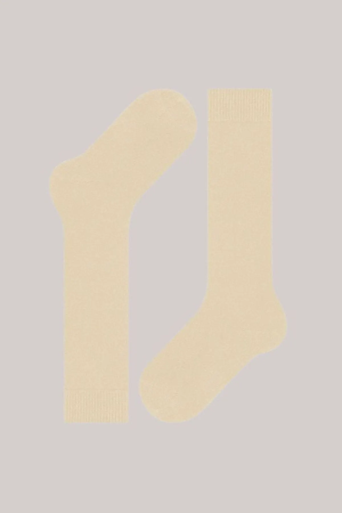 Falke Knee Length Socks - Cream
