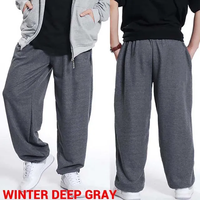 Fashion Hip Hop Streetwear Harem Pants Men Sweatpants Loose Baggy Joggers Track Pants Cotton Casual Trousers Male Clothes