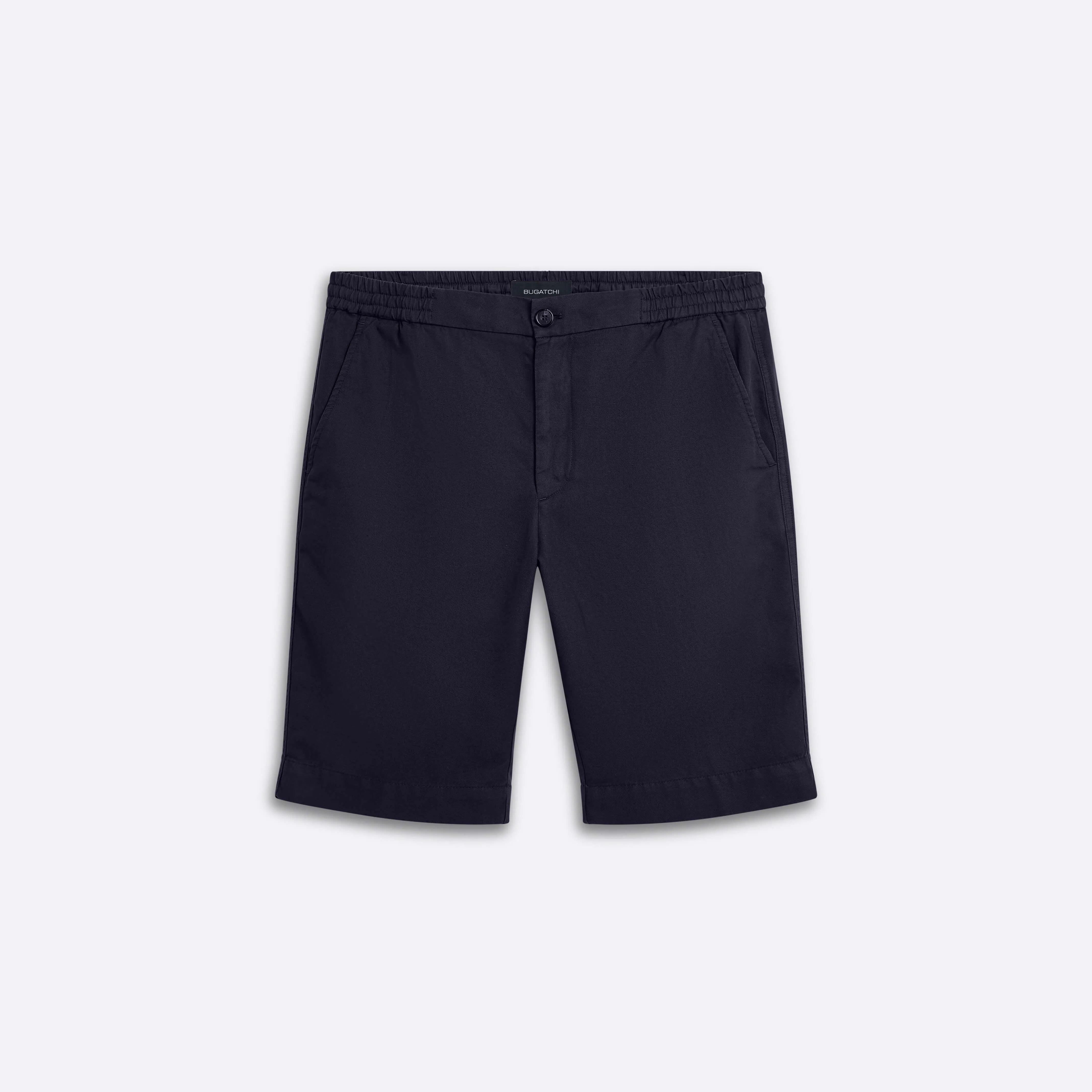 Flat Front Bermuda Shorts