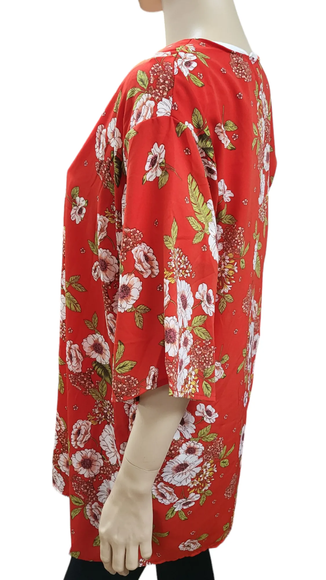 Floral  Red Kimmo