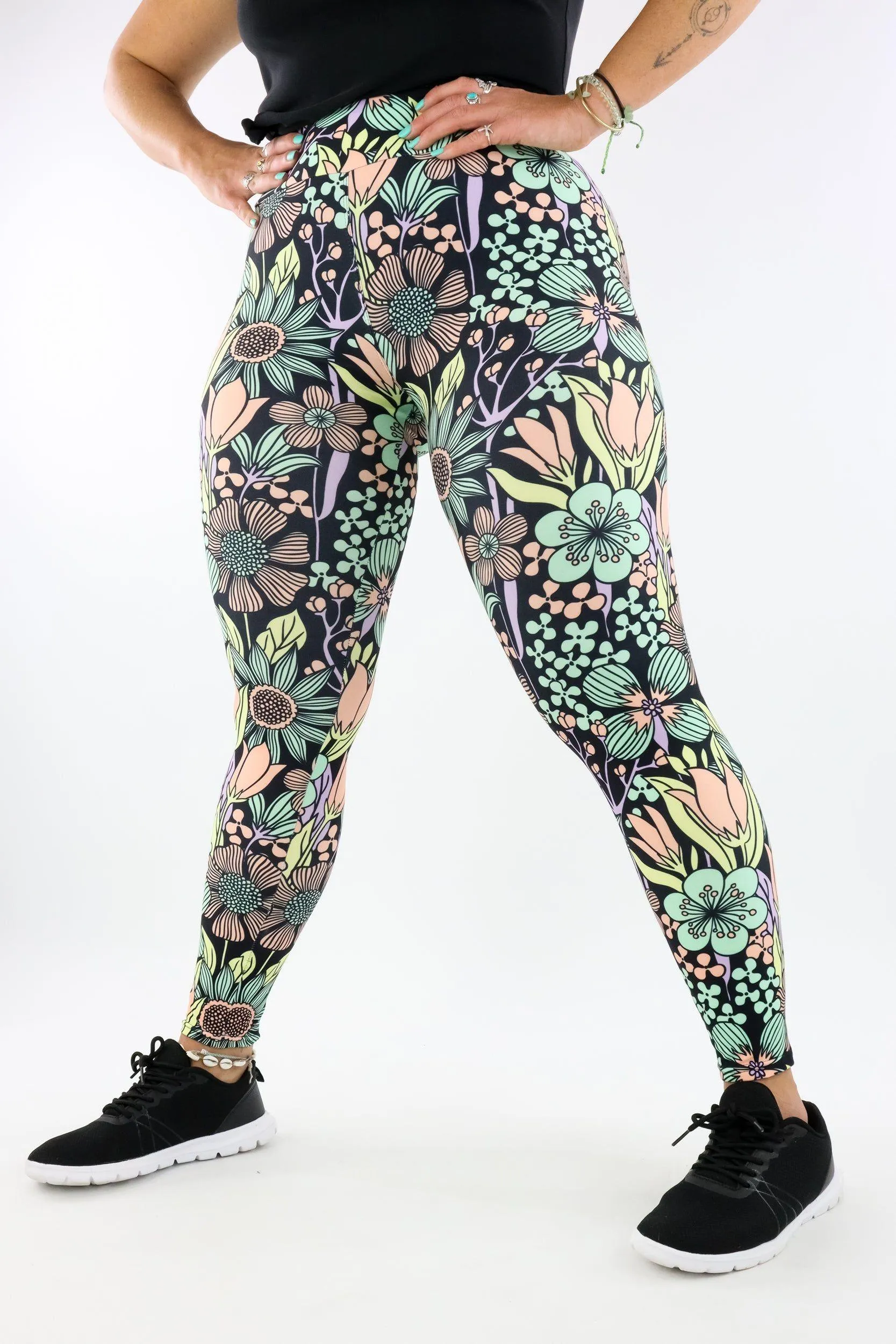 Flower Child - Casual - Full Leggings