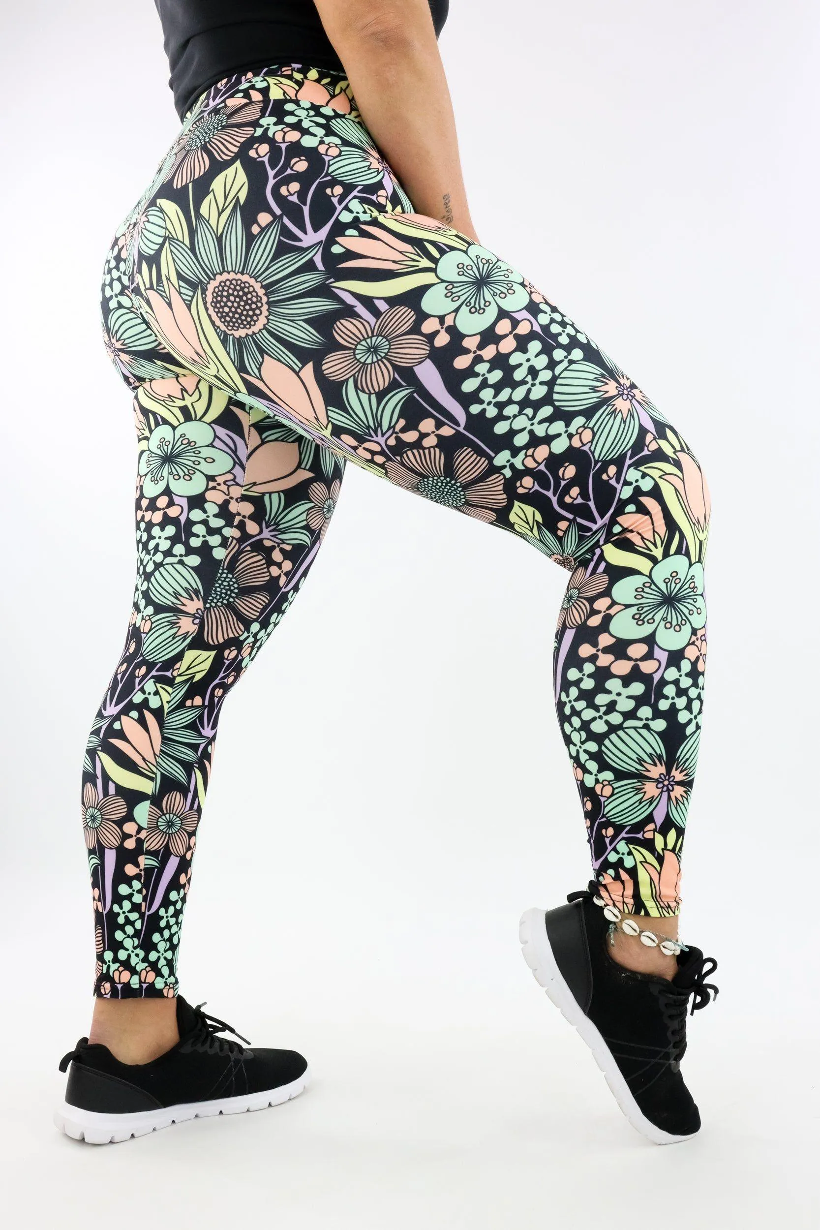 Flower Child - Casual - Full Leggings