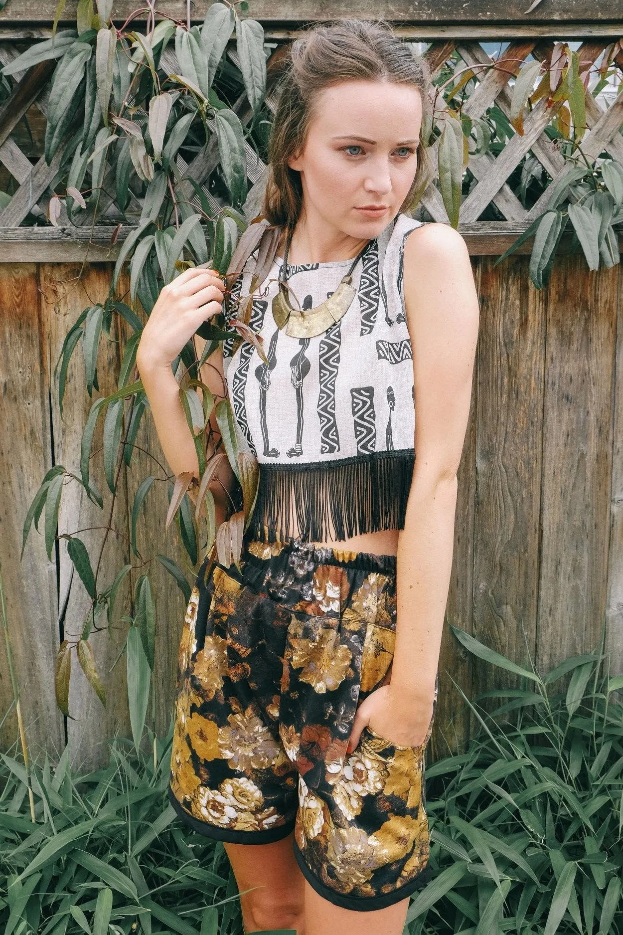 Fringe Crop Top