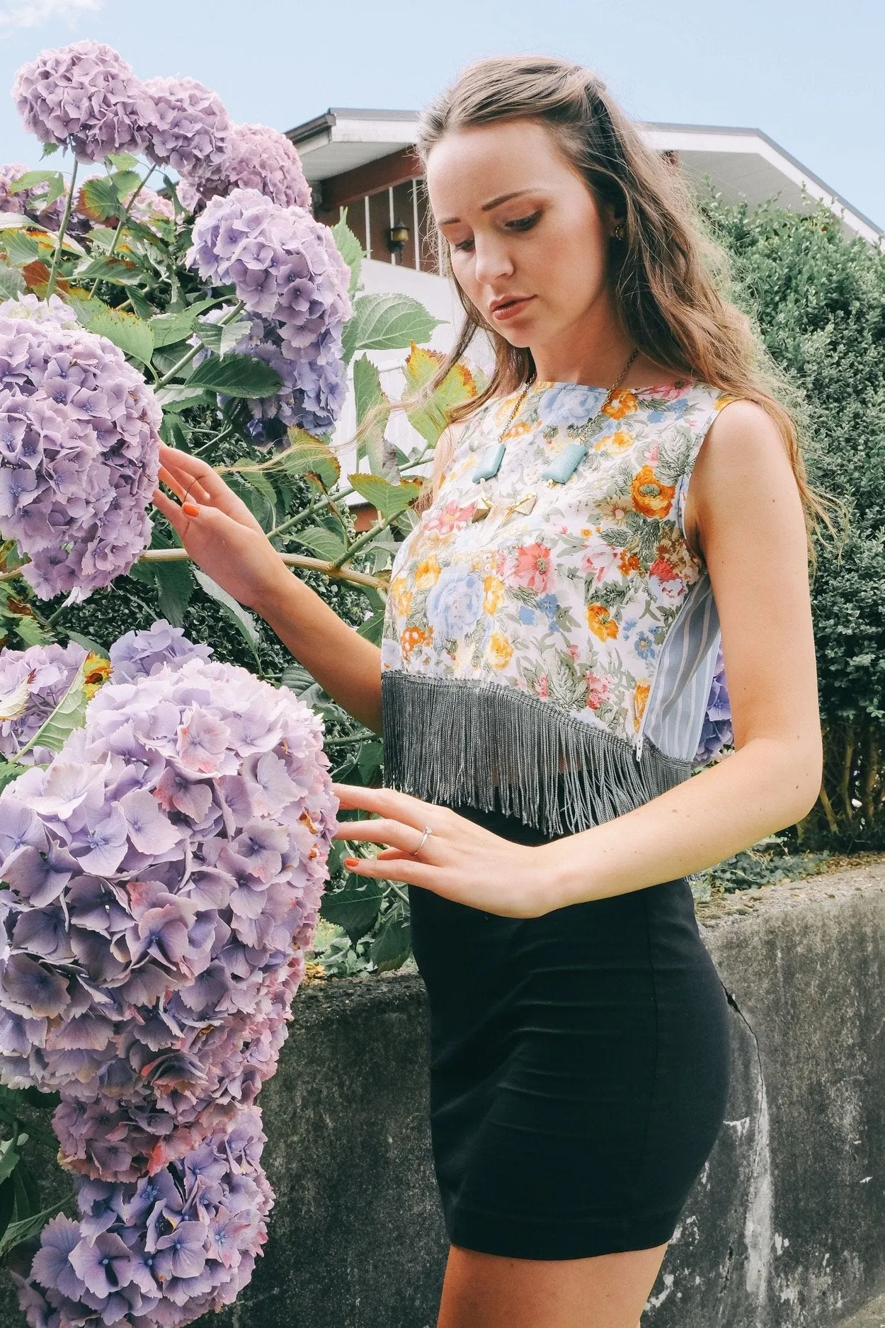 Fringe Crop Top