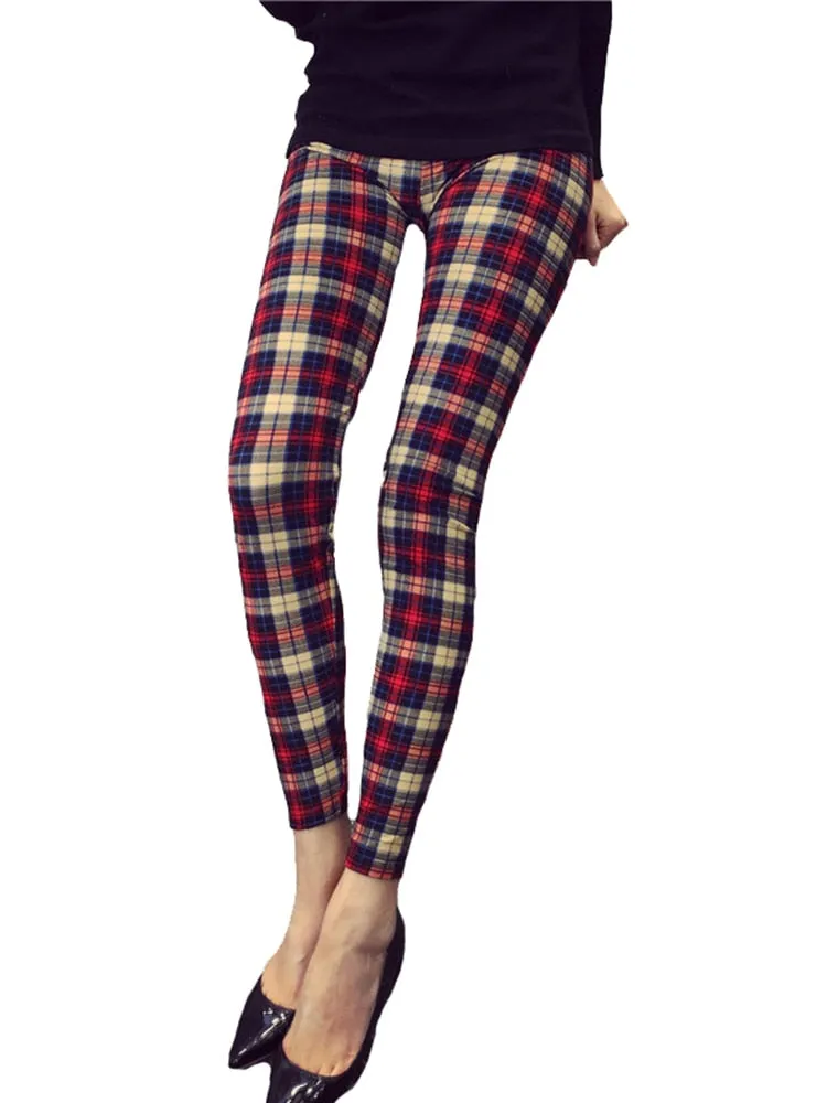 Graffiti Patterned Print Leggings For Women
