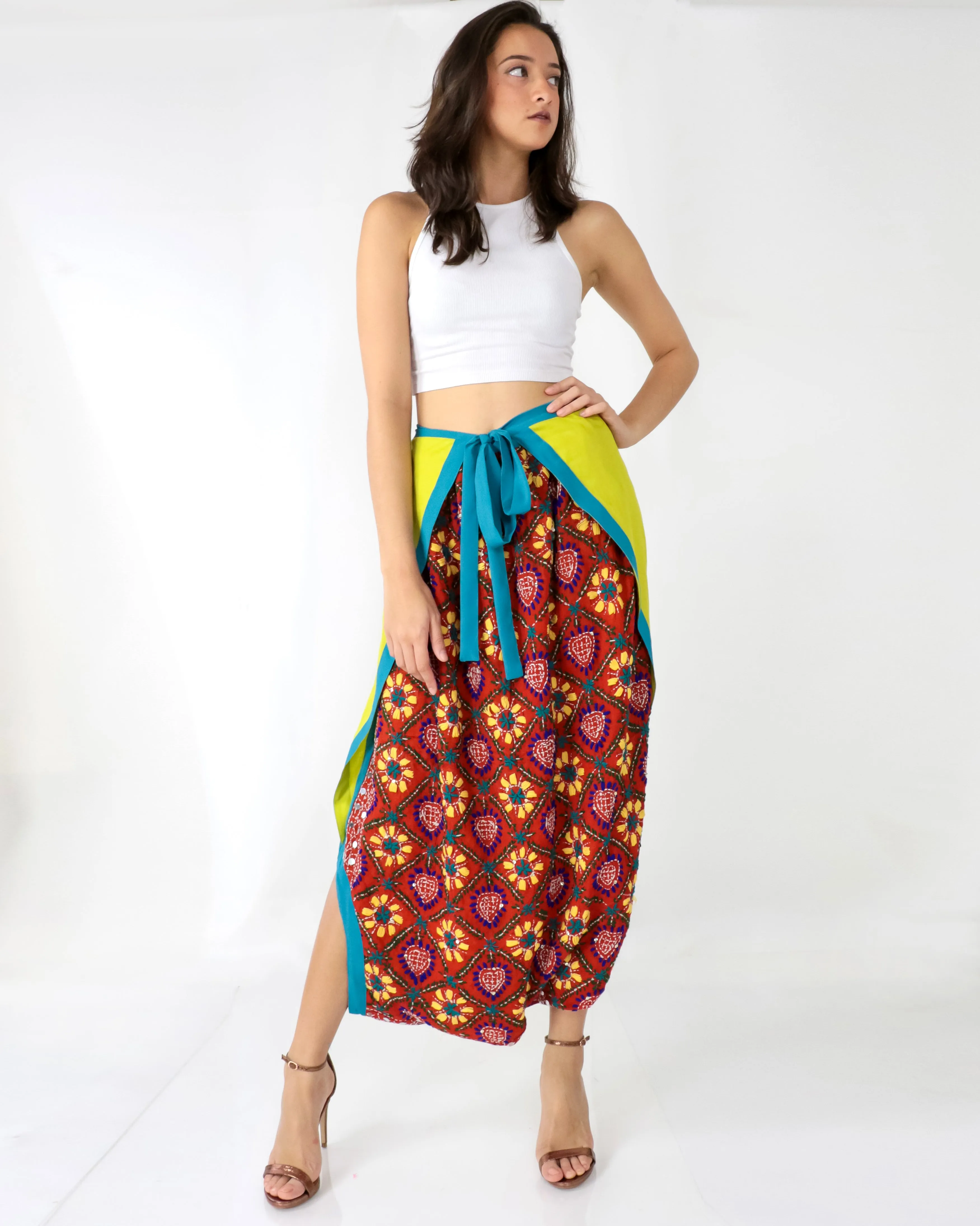 Harem Wrap Pants | Soni
