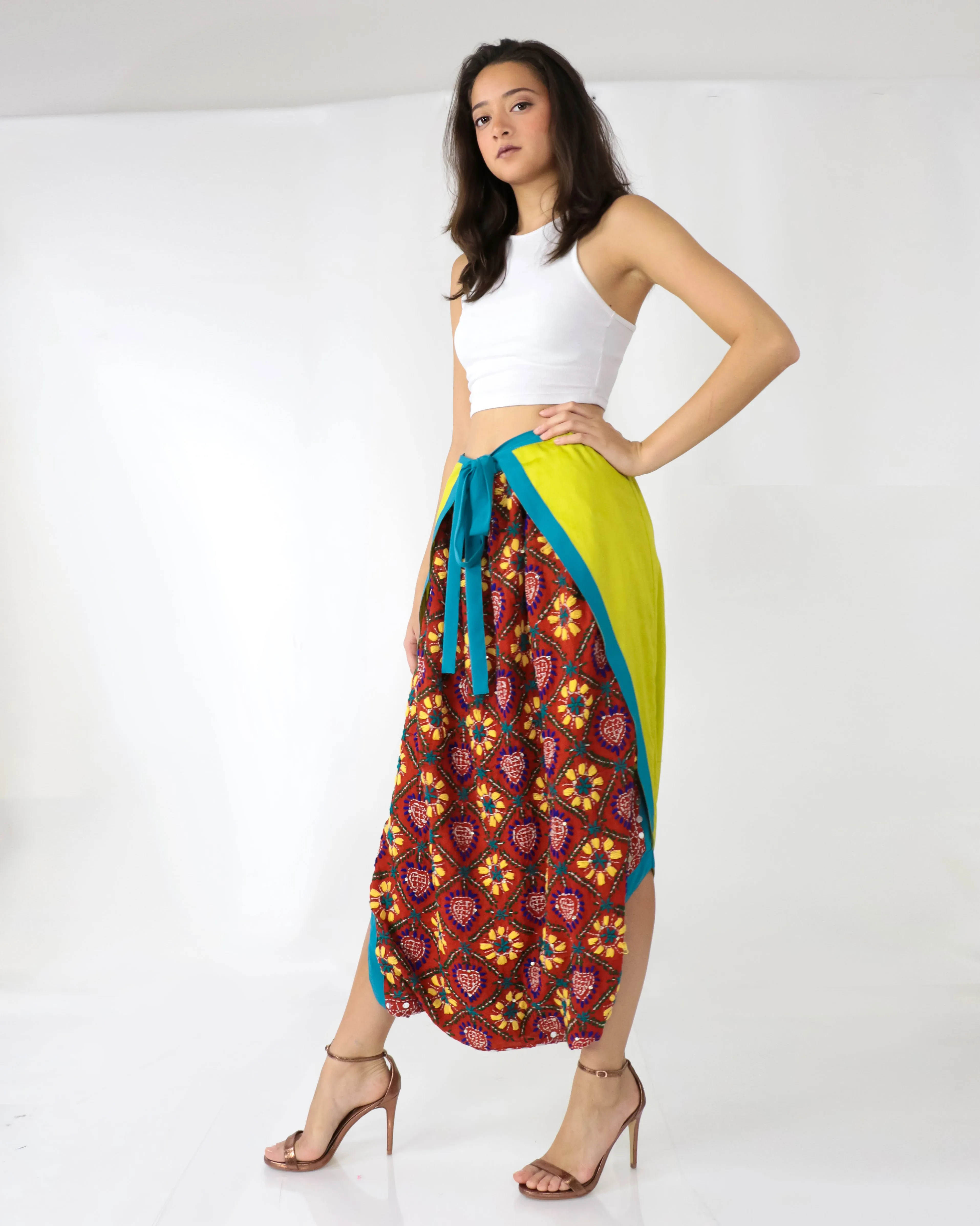 Harem Wrap Pants | Soni