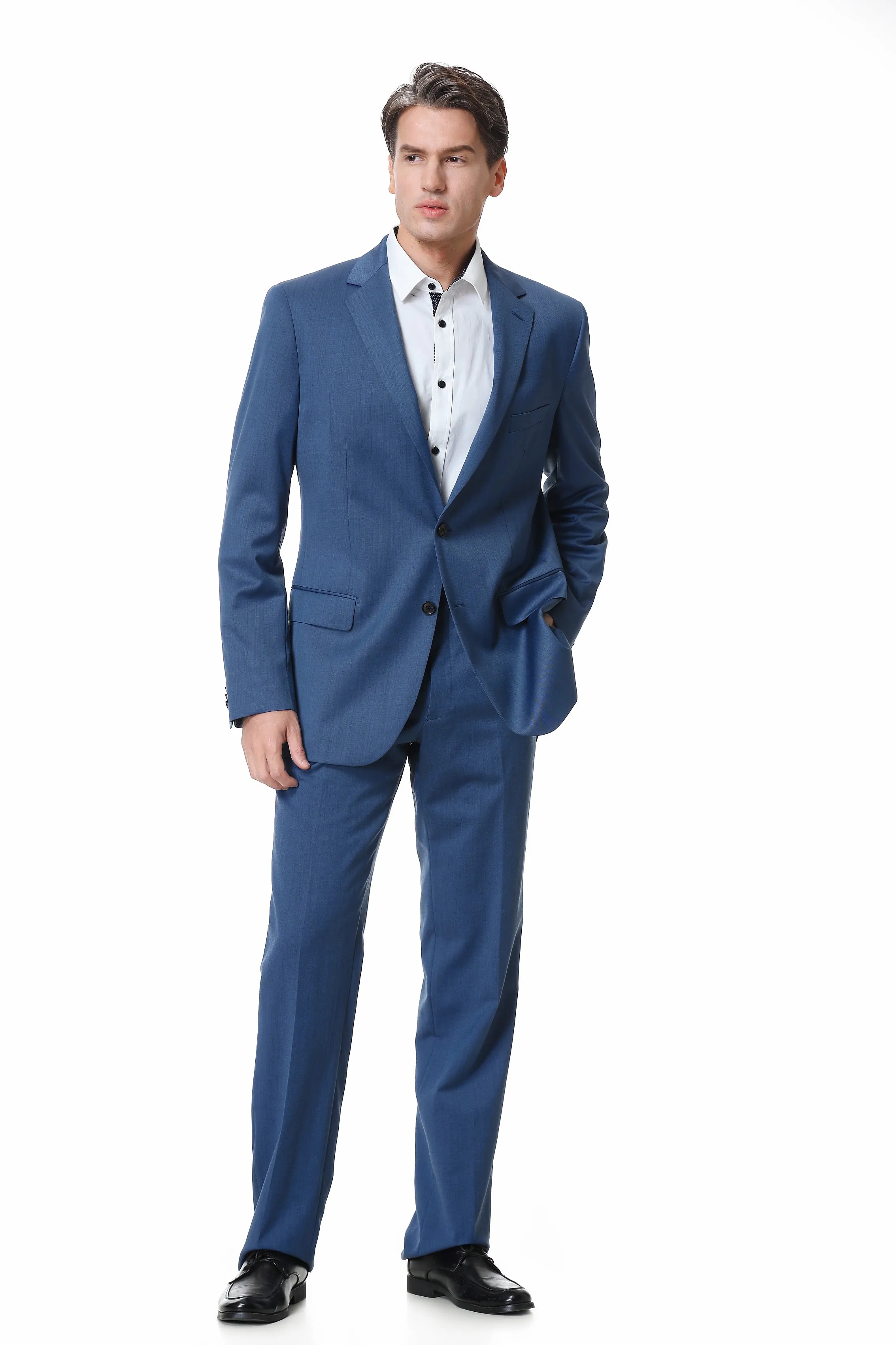 Hechter Paris Suit Separate Modern Fit Blue Pant