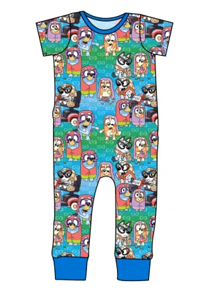 Here Comes The Grannies Emmett Pants And Shorts T-Shirt Romper