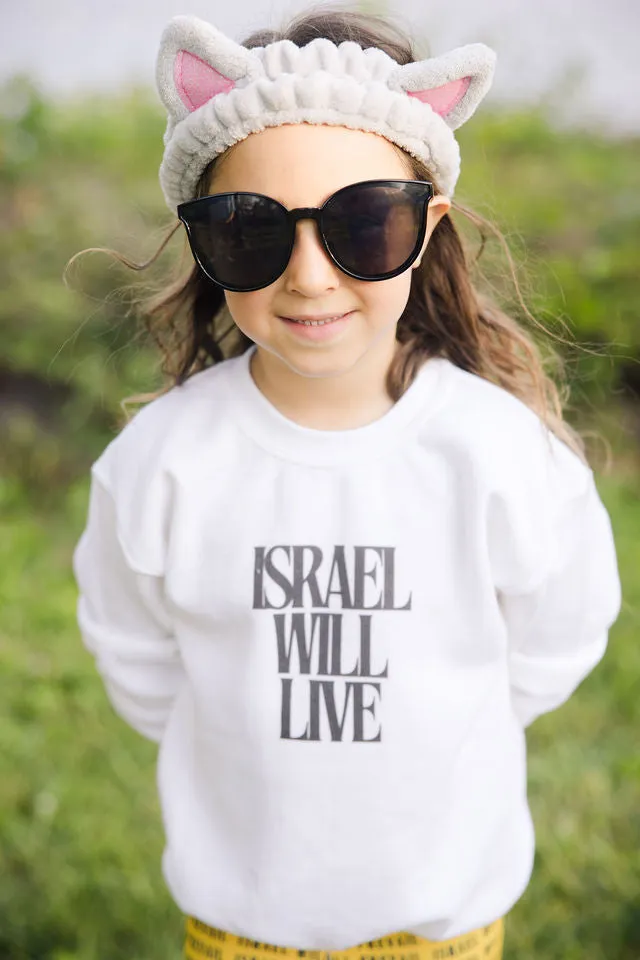 Israel Will Prevail on Yellow Kids Leggings