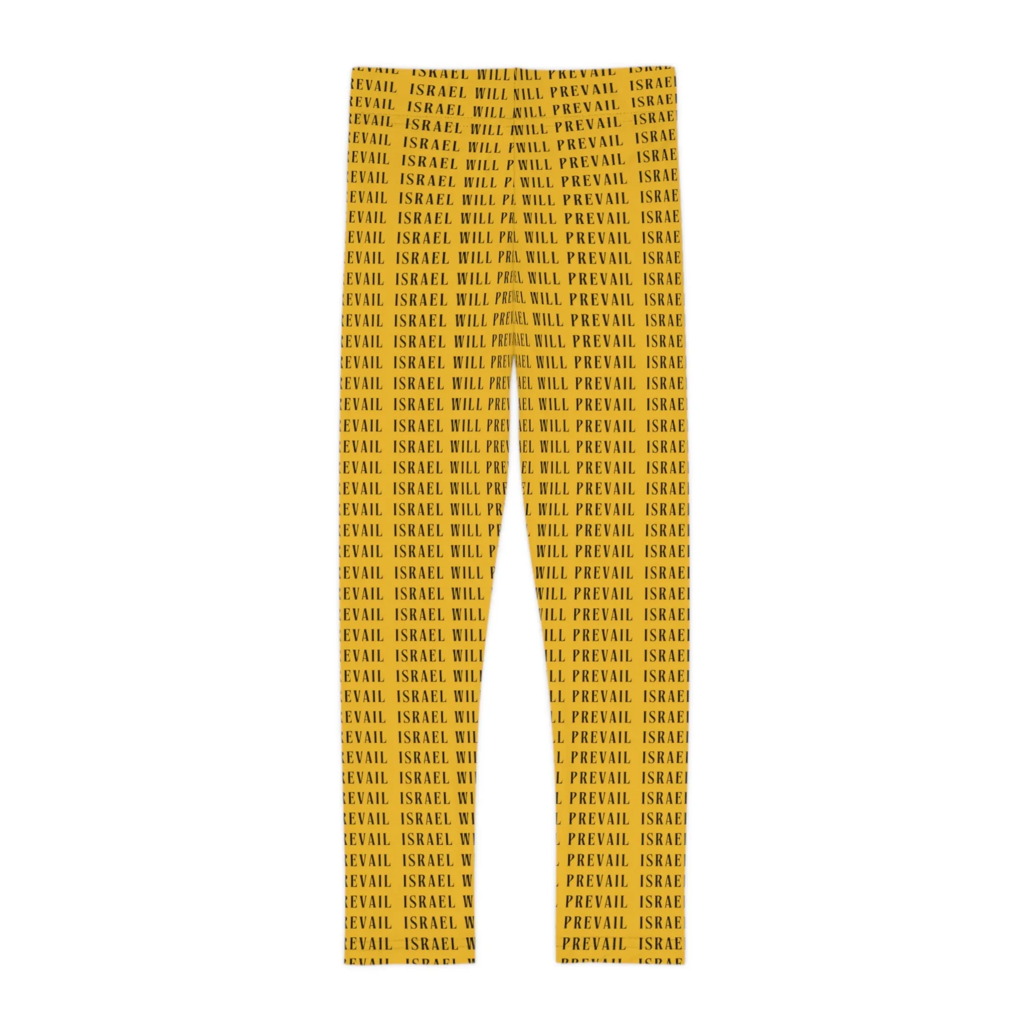 Israel Will Prevail on Yellow Kids Leggings