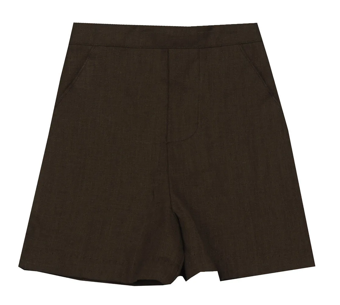 Jack & Teddy Brown Linen Shorts