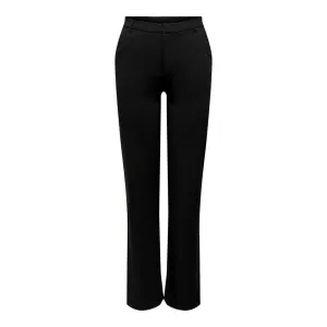 Jacqueline De Yong Black Elastane Jeans & Pant