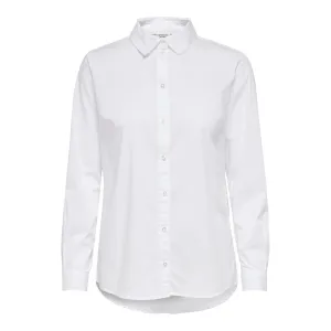 Jacqueline De Yong White Cotton Shirt