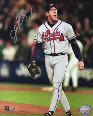 John Rocker Signed Atlanta Braves Action 8x10 Photo - (SCHWARTZ SPORTS COA)