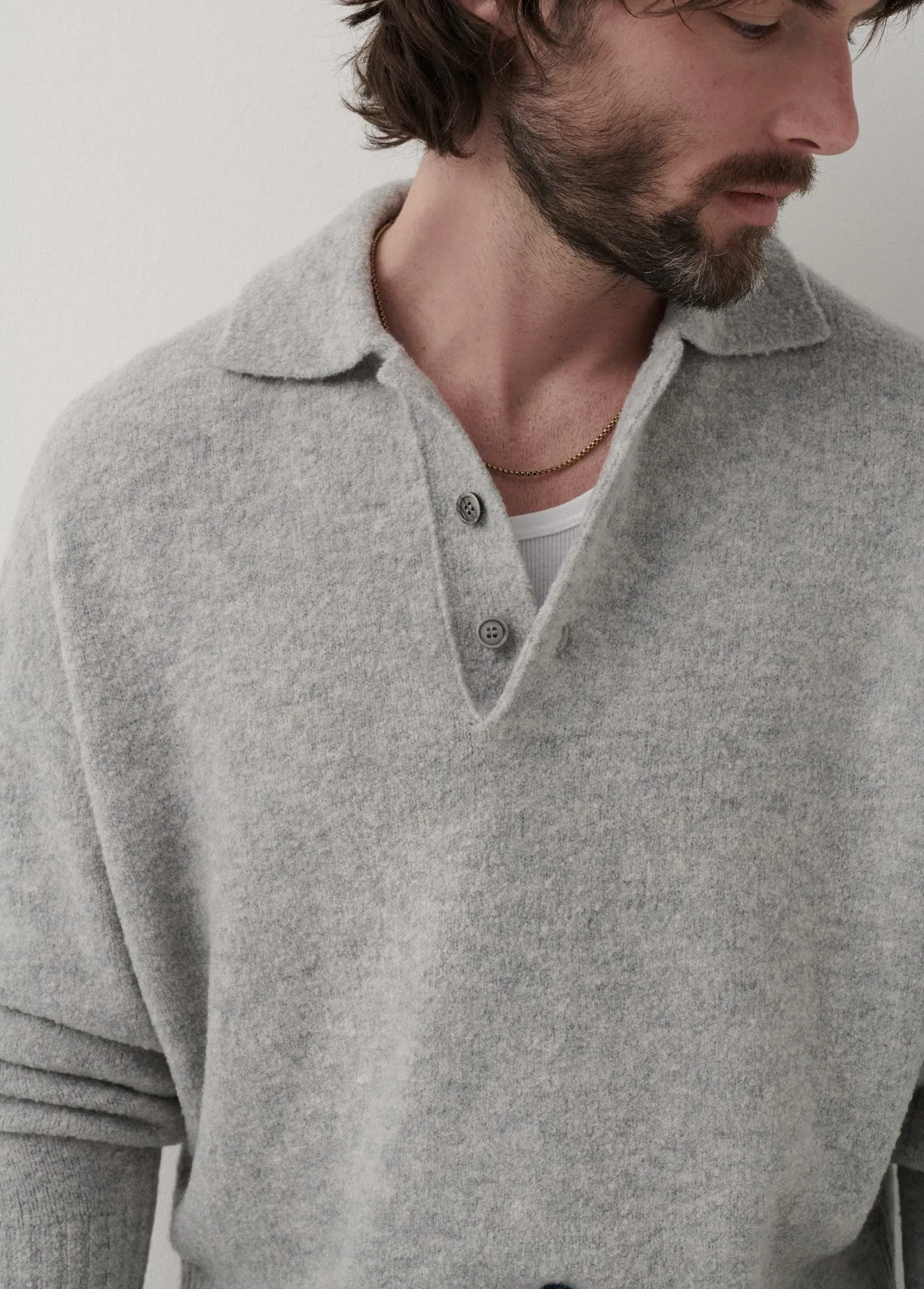 JULIAN POLO SWEATER