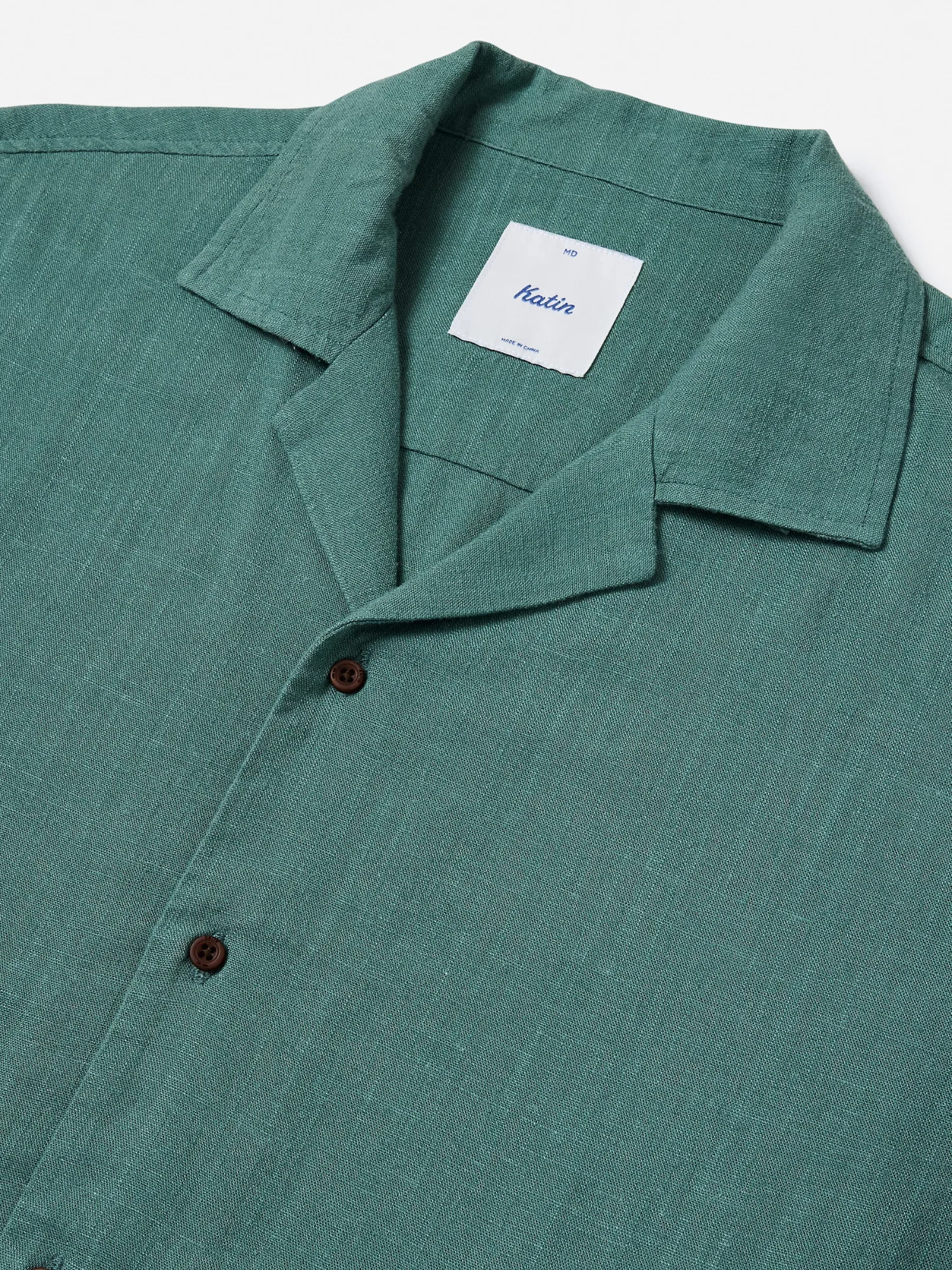Katin Teller Shirt - Atlantic Green