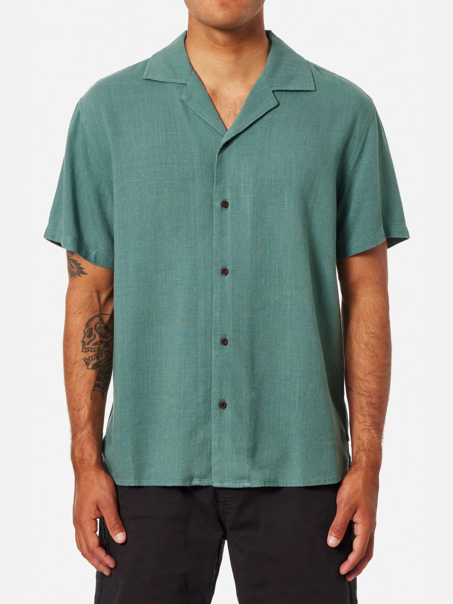 Katin Teller Shirt - Atlantic Green