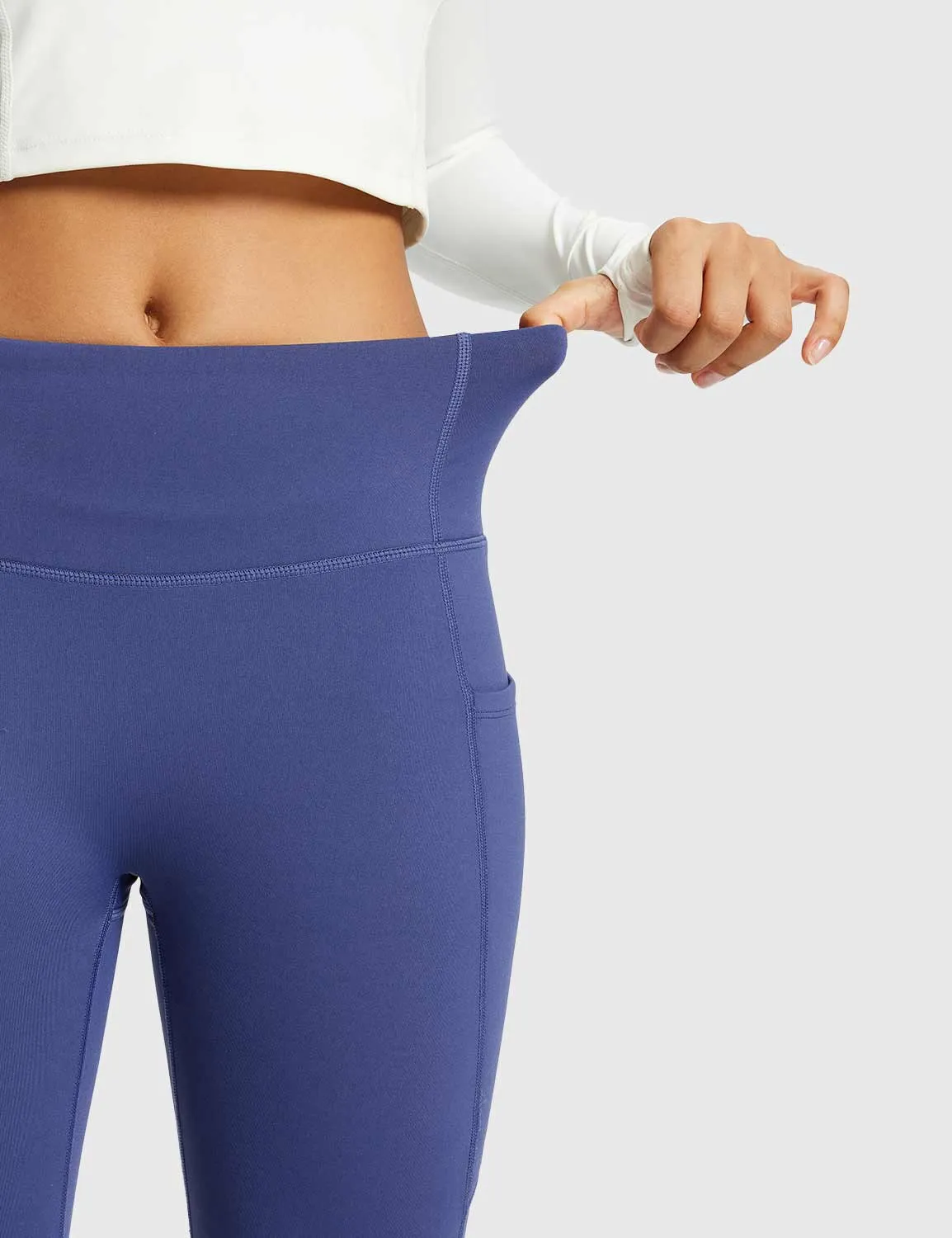 Laureate High-Rise Thermal Flared Pants