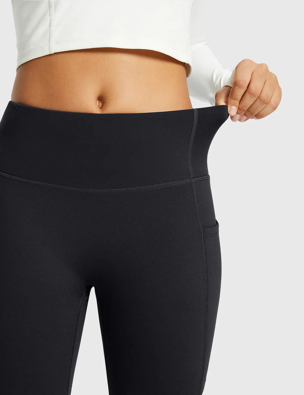 Laureate High-Rise Thermal Flared Pants
