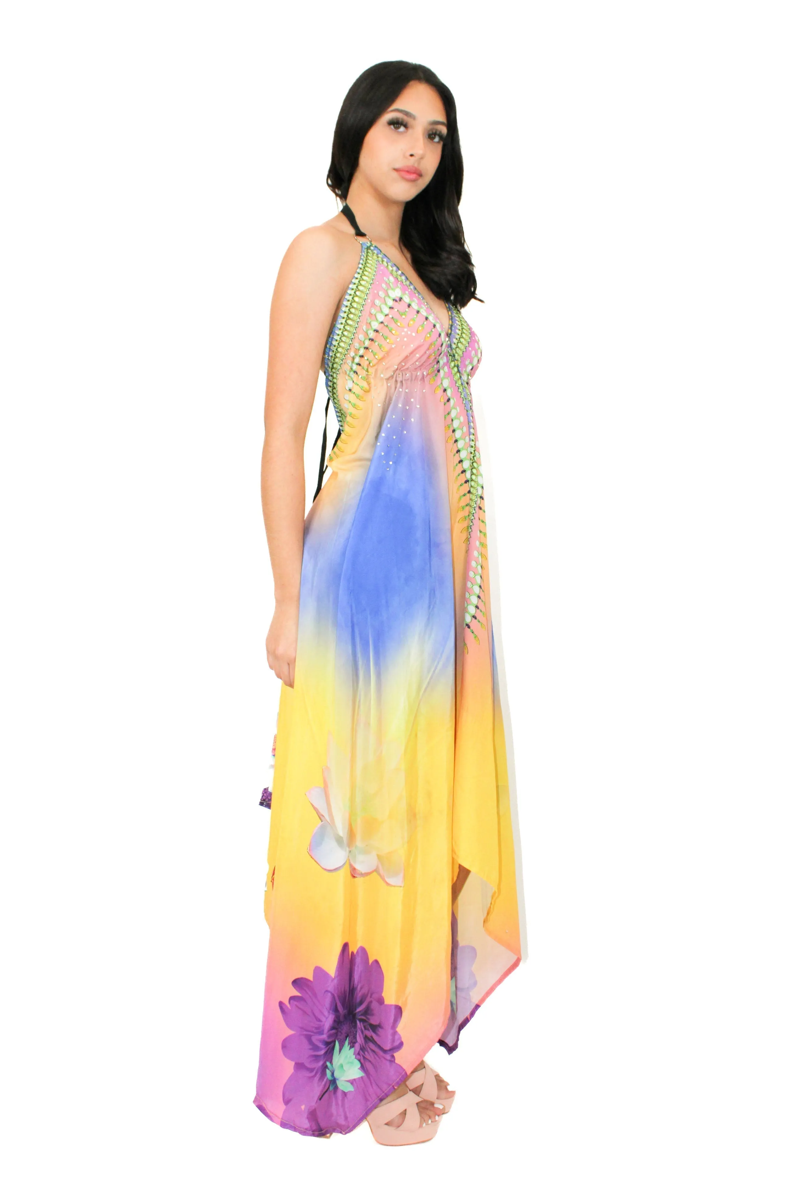 LD-104 Dress Orange Mix