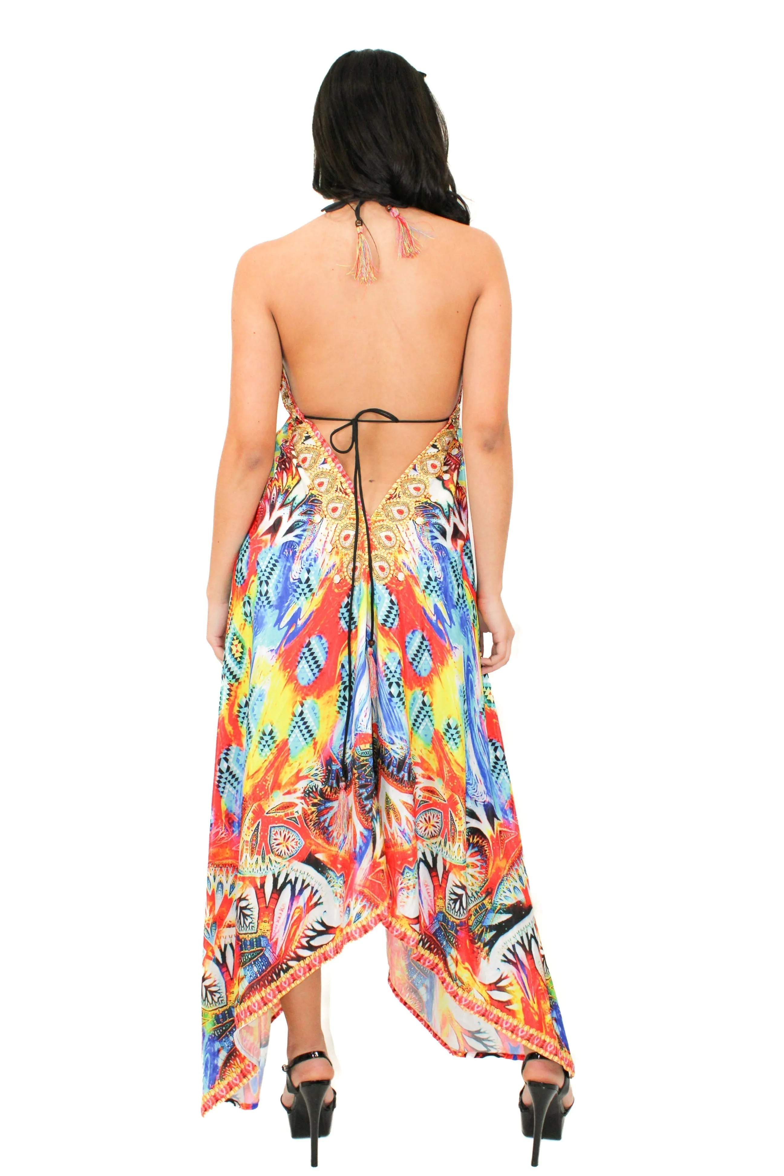 LD-104 Dress Orange Mix