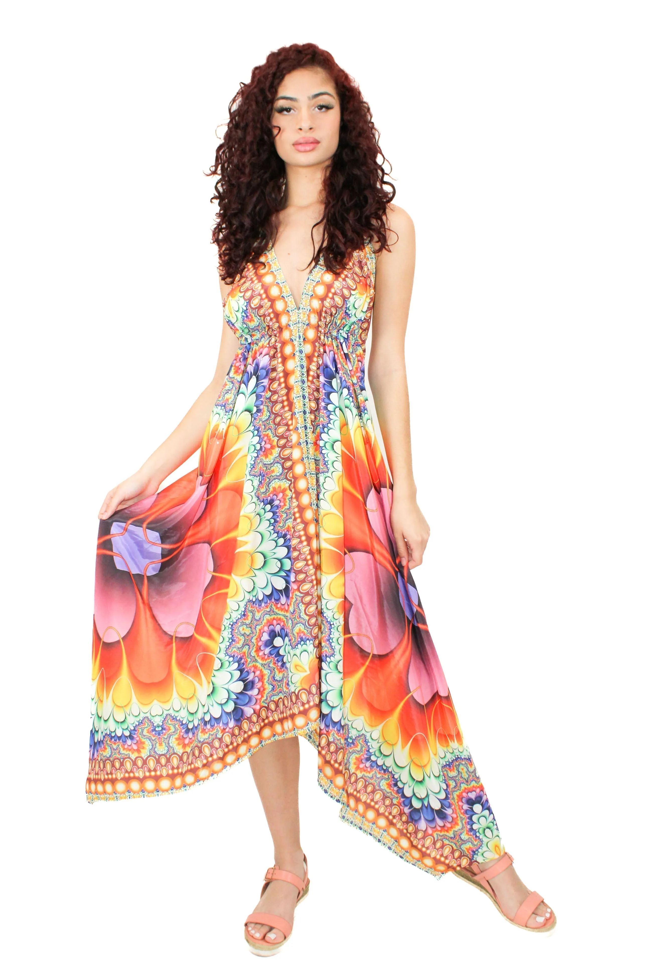 LD-104 Dress Orange Mix