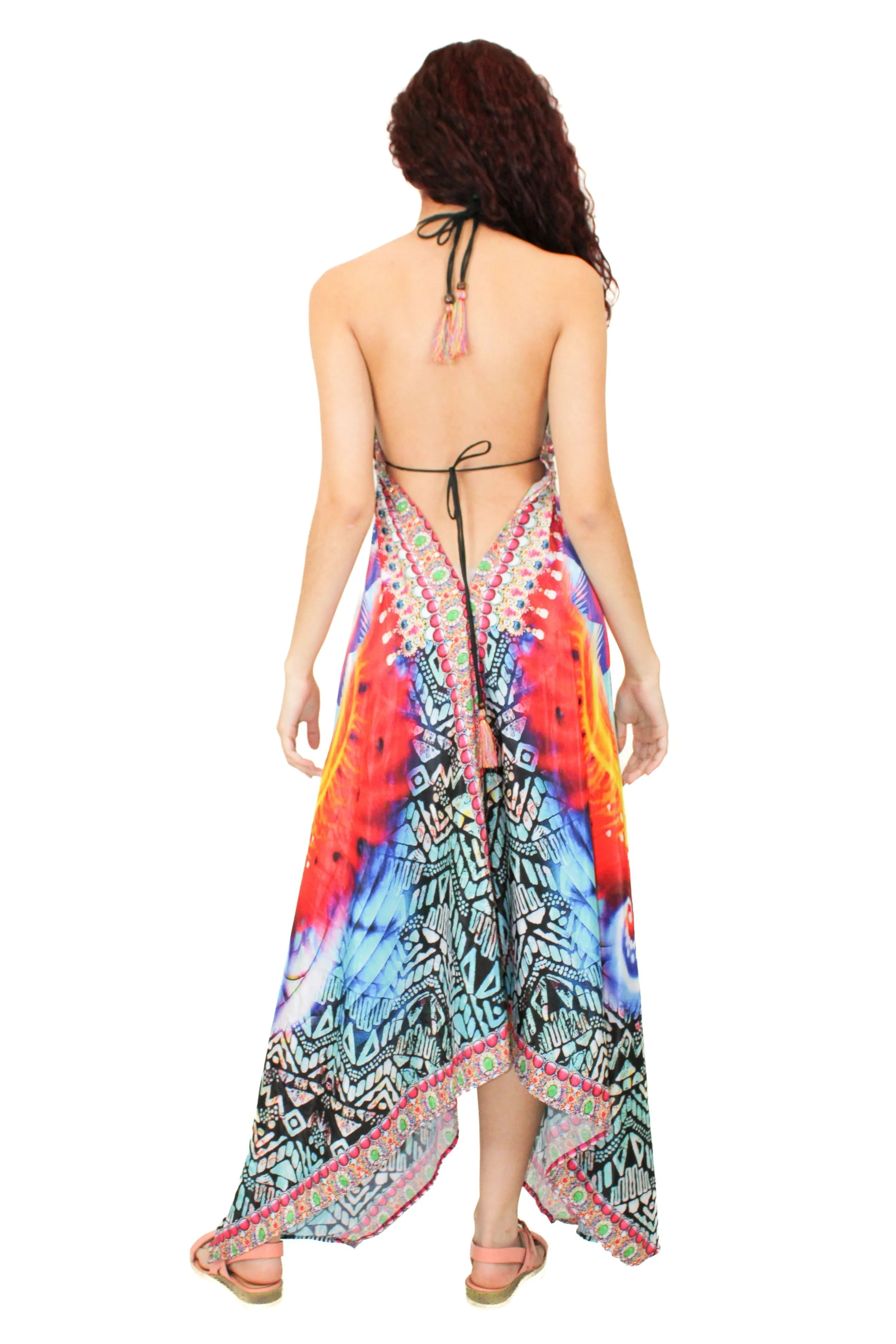 LD-104 Dress Orange Mix