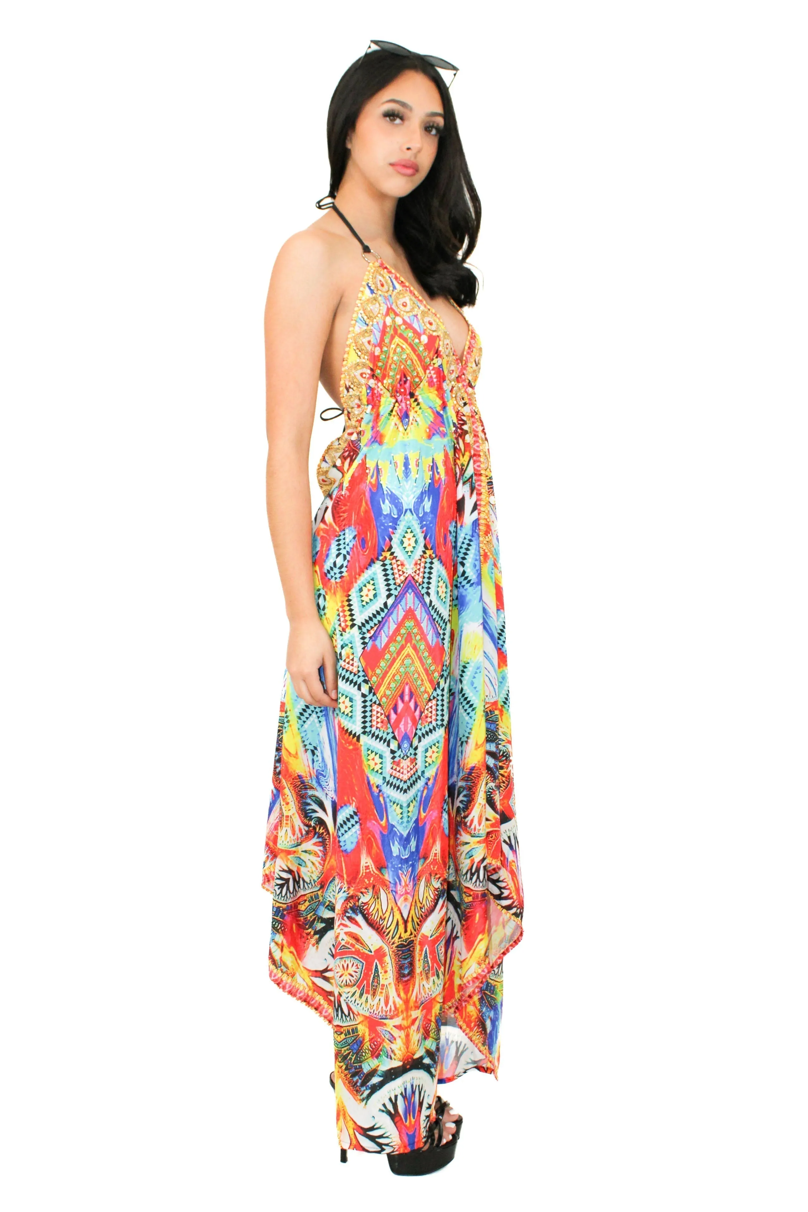 LD-104 Dress Orange Mix