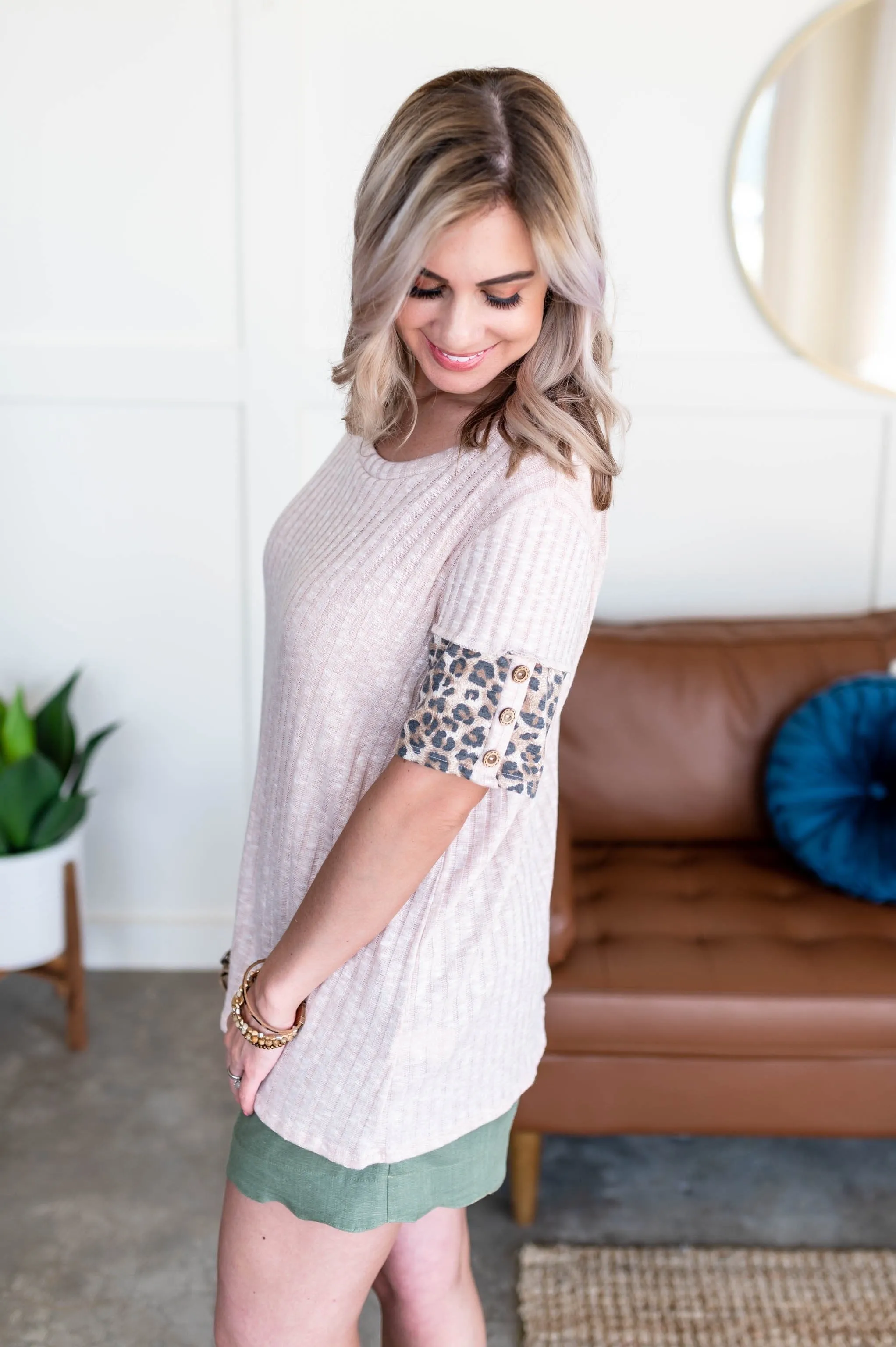 Let's Get Wild Animal Print Top