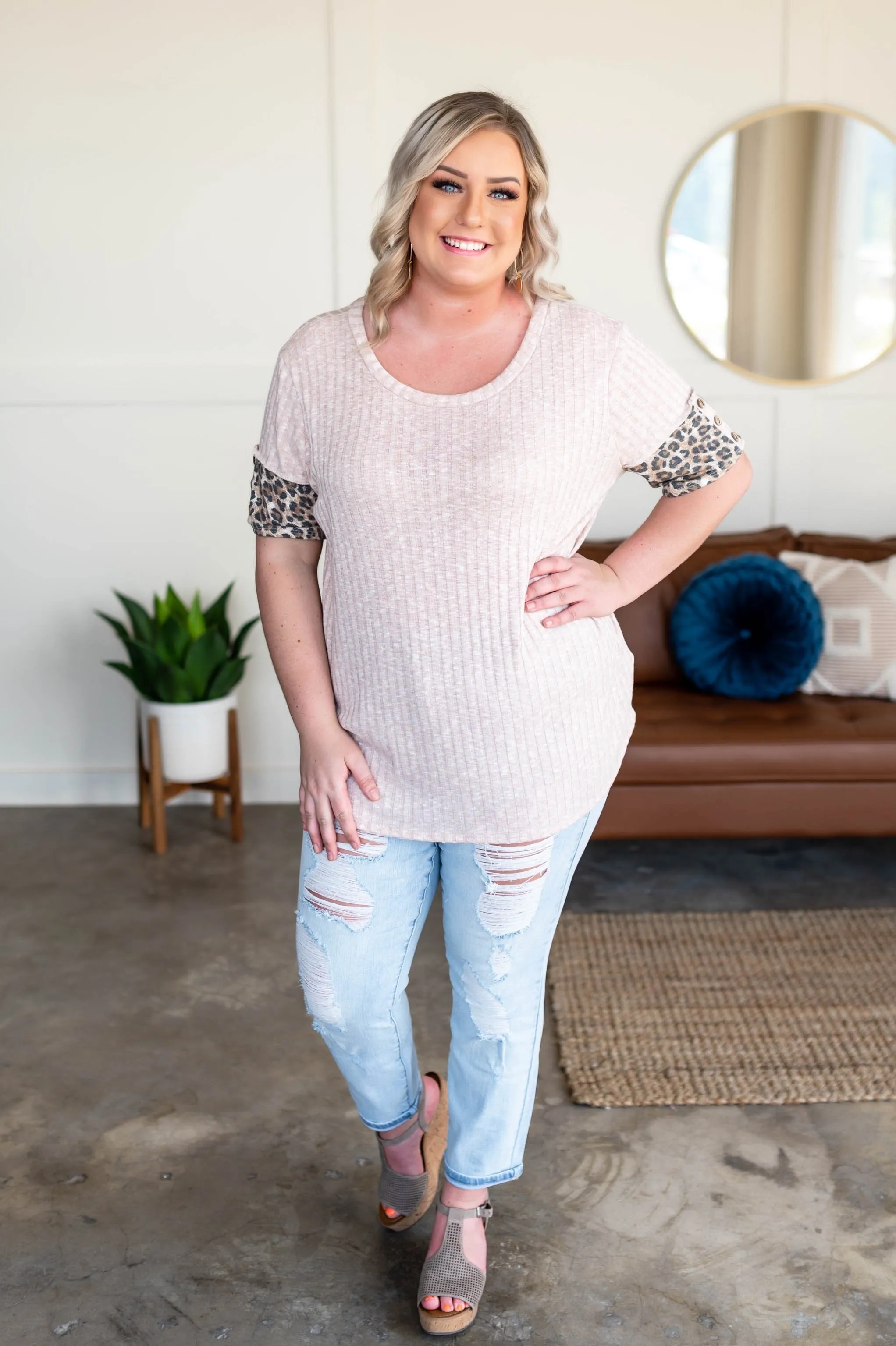 Let's Get Wild Animal Print Top
