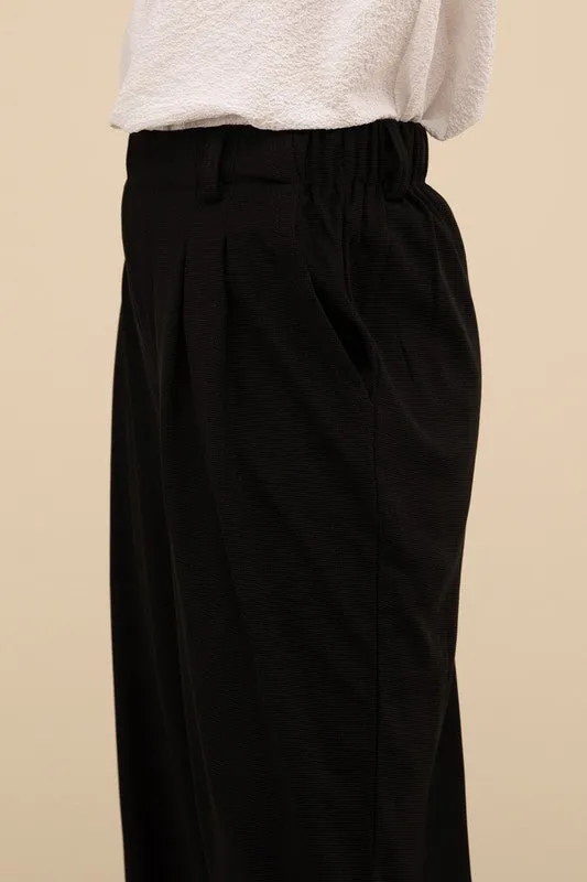 Lilou Waffle Trouser Pants