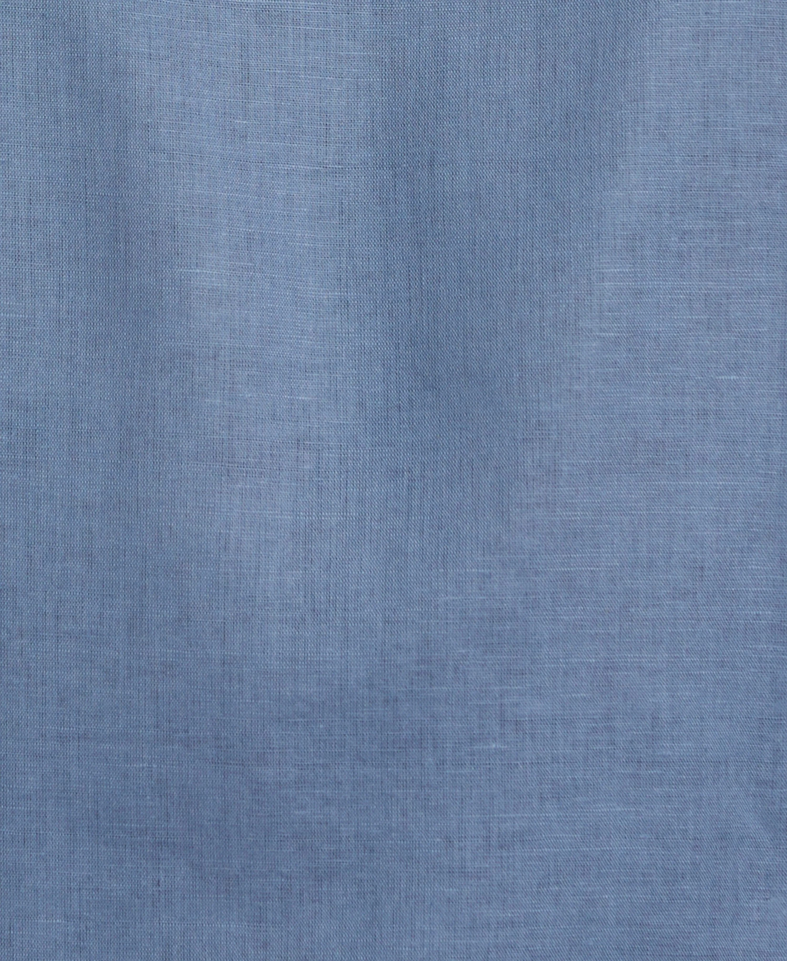 Linen Blend No-Pocket Guayabera Shirt