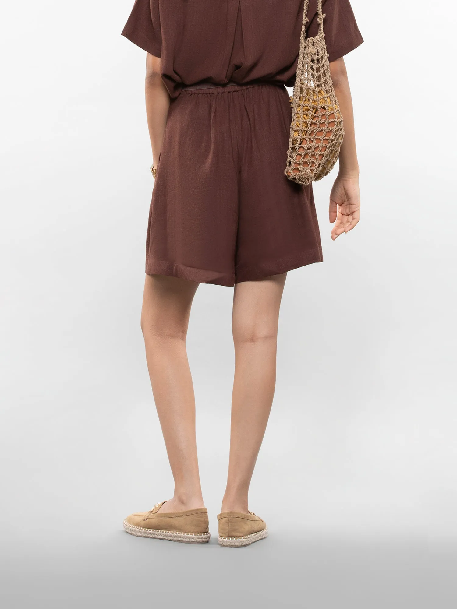 Linen shorts