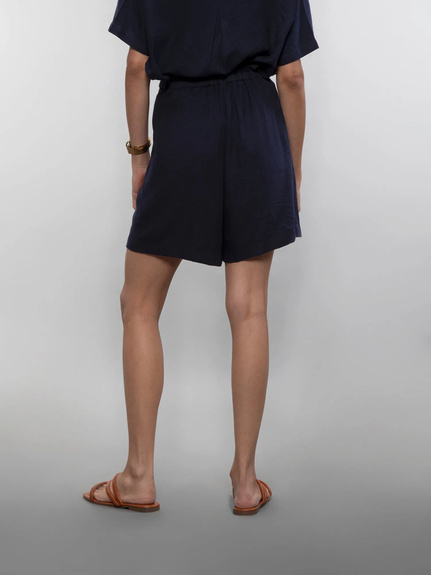 Linen shorts