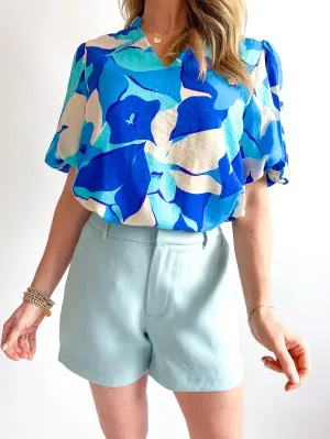 Liv High Waist Trouser Shorts