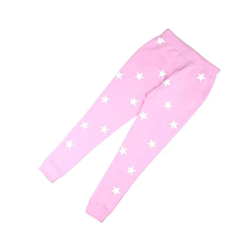 Loose Pants Women Printed Star Casual Long TrousersTraining Fashion Sweatpants