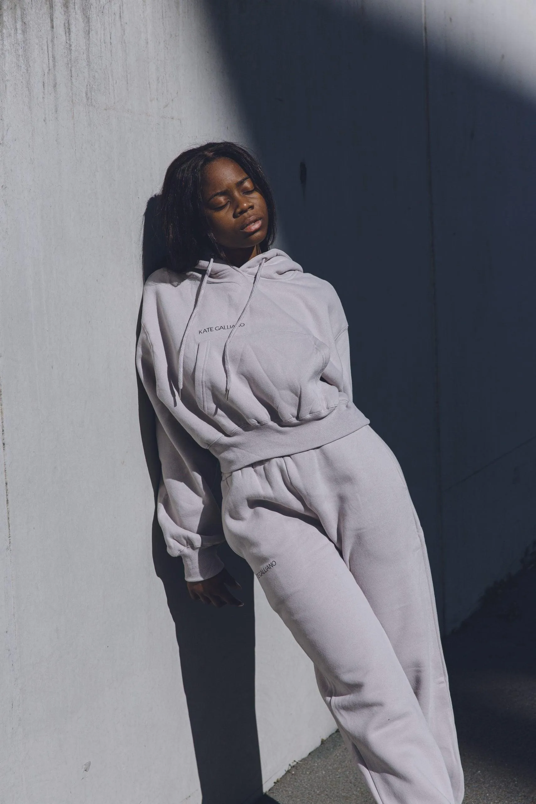 Luxe Tracksuit Pants - Grey