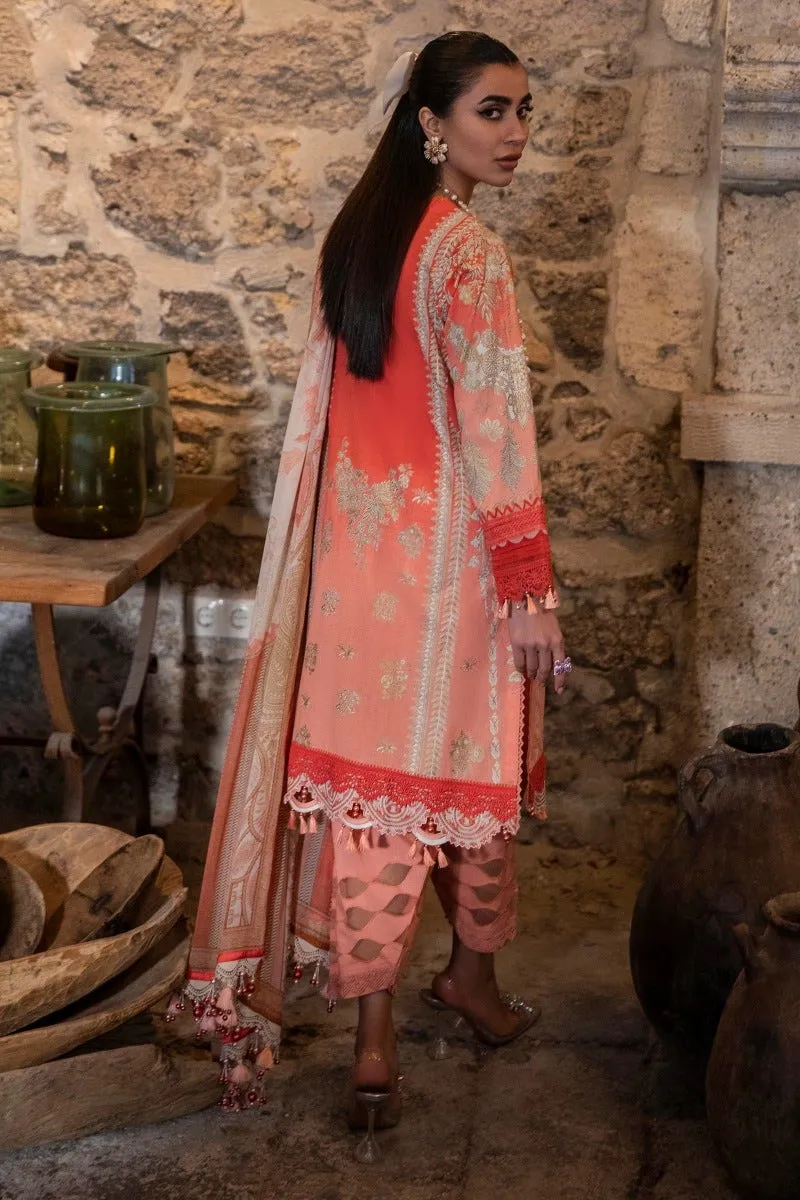 M221-010A-CI | Sana Safinaz Muzlin Spring Collection 2022 Vol 1  | Unstitched Printed Lawn Suits