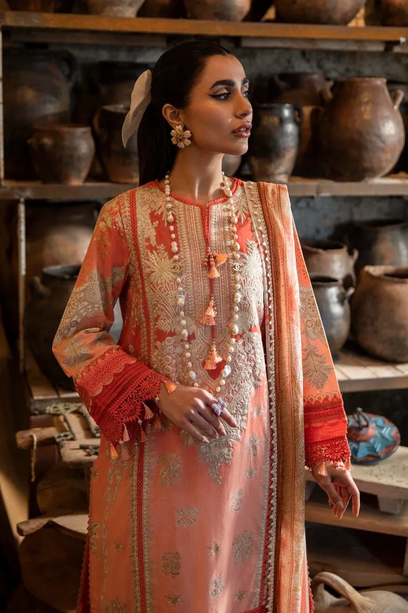 M221-010A-CI | Sana Safinaz Muzlin Spring Collection 2022 Vol 1  | Unstitched Printed Lawn Suits