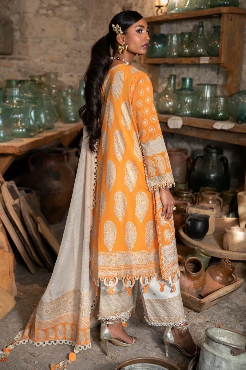M221-011A-CU | Sana Safinaz Muzlin Spring Collection 2022 Vol 1  | Unstitched Printed Lawn Suits