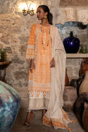M221-011A-CU | Sana Safinaz Muzlin Spring Collection 2022 Vol 1  | Unstitched Printed Lawn Suits