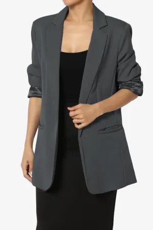 Malory Cuffed Sleeve Open Front Blazer
