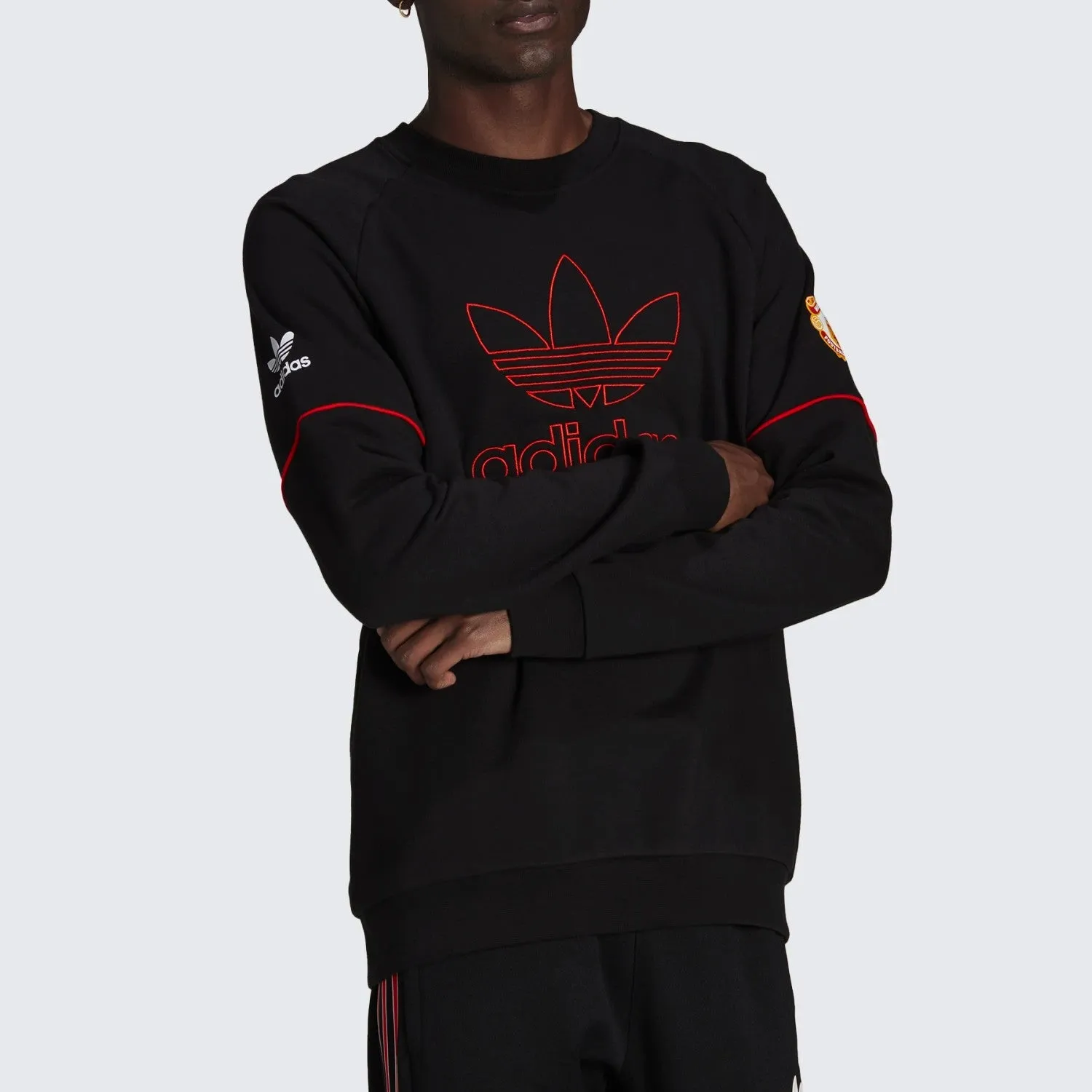 Manchester United crew Originals presentation tracksuit 2022 - Adidas