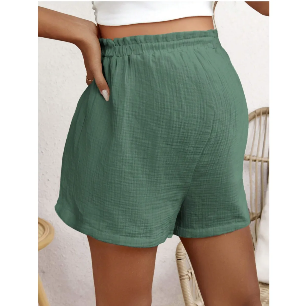 Maternity Holiday Sports Shorts