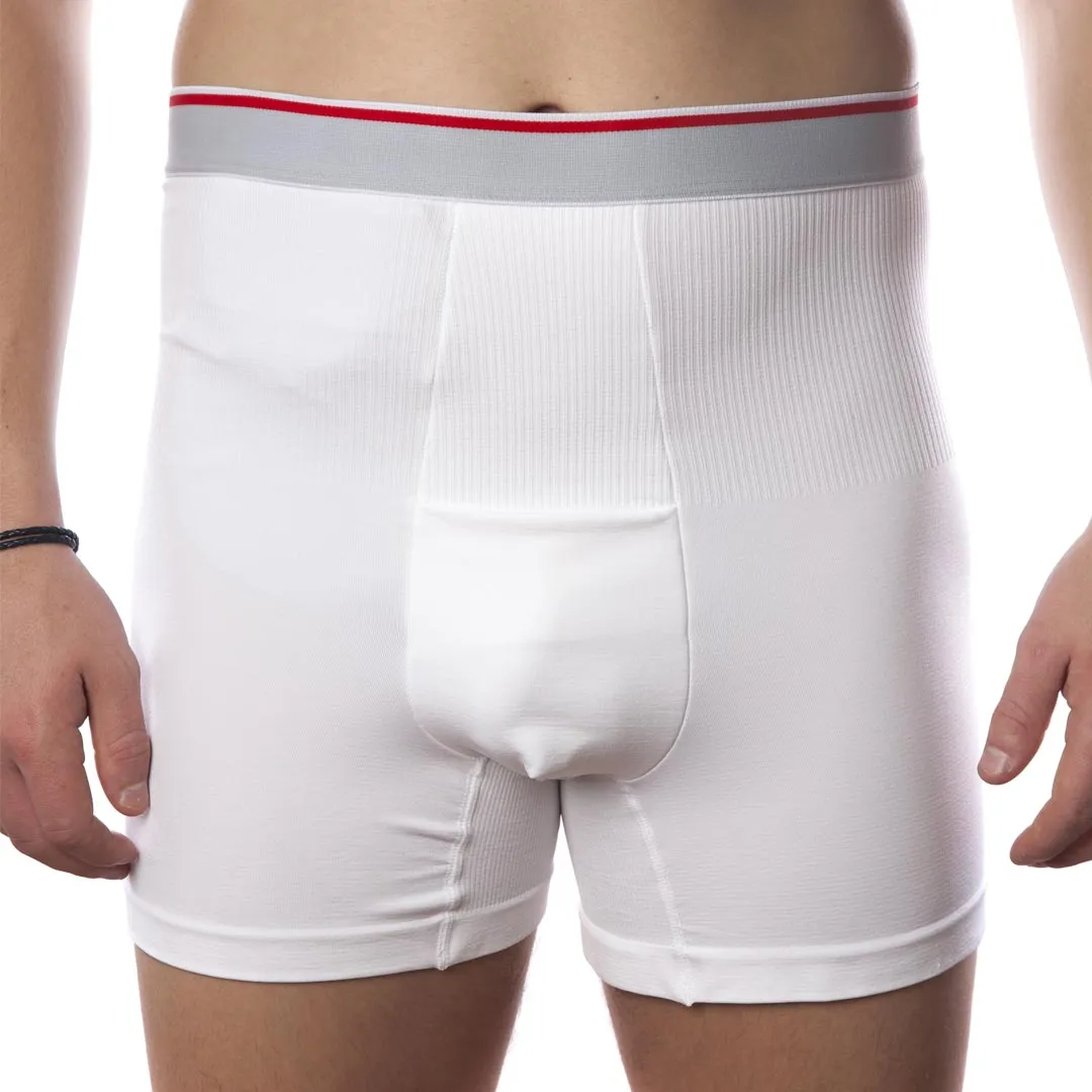 Mens' Light Support High Waist Ostomy Boxers