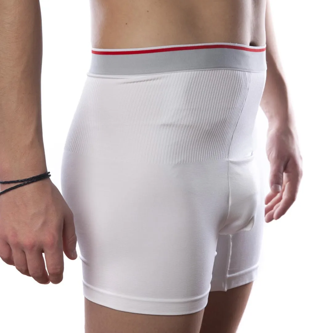 Mens' Light Support High Waist Ostomy Boxers