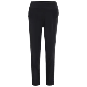 Mesh Panel Sporty Capri Leggings - Black M