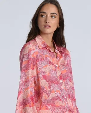 MOLLY BRACKEN LOOSE PRINTED SHIRT